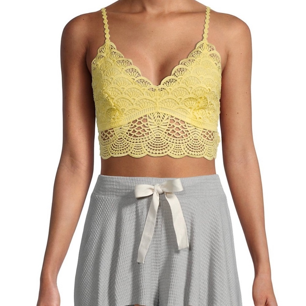 Free People Sunrise To Sunset Lace Bra